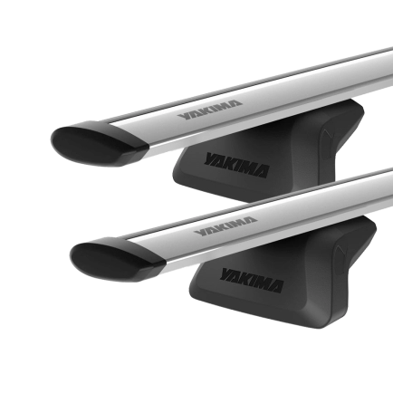 Yakima JetStream SightLine Silver 2 Bar Roof Rack for Chery Tiggo 5dr SUV with Flush Roof Rail (2024 onwards) - Flush Rail Mount