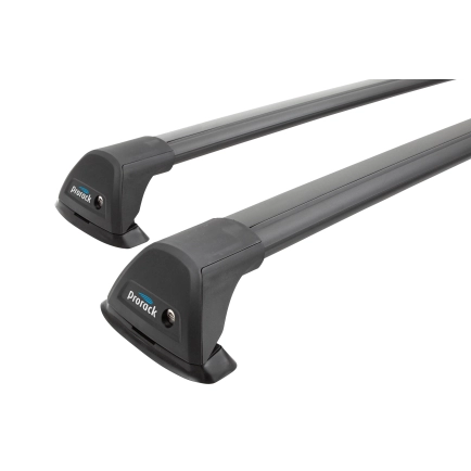 Prorack Aero Flush Black 2 Bar Roof Rack for Alfa Romeo Tonale 5dr SUV with Bare Roof (2023 onwards) - Factory Point Mount