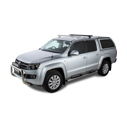 Heavy Duty RCH Black 1 Bar Roof Rack (Rear) | Rhino-Rack