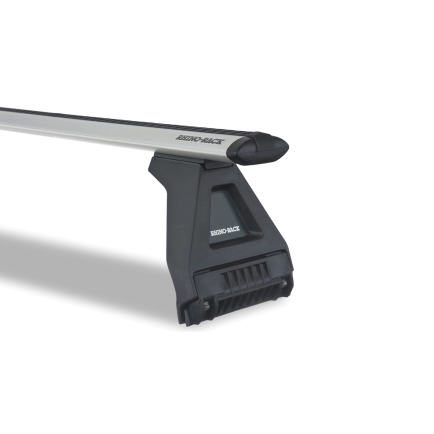 Rhino Rack JA2621 Vortex RL150 Silver 2 Bar Roof Rack for Mitsubishi Starwagon WA 5dr Wagon with Bare Roof (1994 to 2003) - Gutter Mount