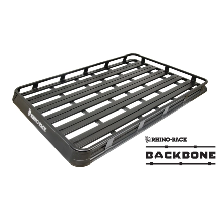 Rhino Rack JA8949 Pioneer Tray (2000mm x 1330mm) for Nissan Patrol Y62 5dr SUV with Raised Roof Rail (2012 onwards) - Factory Point Mount