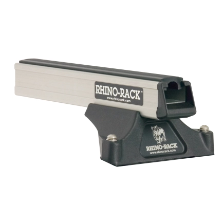 Rhino Rack JA5419 Heavy Duty RLTP Silver 3 Bar Roof Rack for Ford Transit Custom 4dr SWB Low Roof with Factory Mounting Point (2024 onwards) - Factory Point Mount