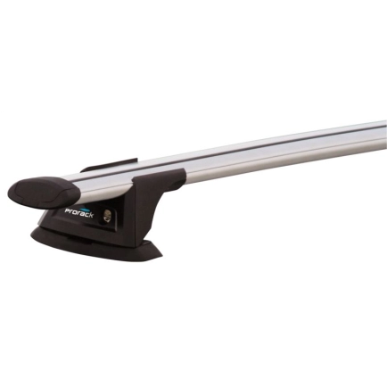 Prorack Aero Through Silver 3 Bar Roof Rack for Land Rover Defender 130 Gen2 5dr SUV with Factory Fitted Track (2023 onwards) - Track Mount