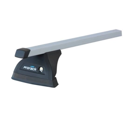 Prorack Standard Silver 1 Bar Roof Rack for Ford Ranger P703 2dr Ute with Bare Roof (2022 onwards) - Clamp Mount