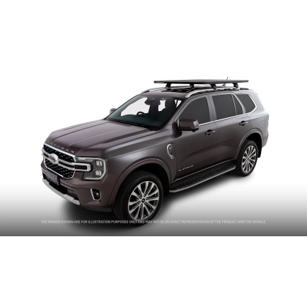 Rhino Rack JC-01992 Pioneer 6 Platform (1500mm x 1240mm) with RX200 legs for Ford Everest U704 5dr SUV with Raised Roof Rail (2022 onwards) - Flush Rail Mount