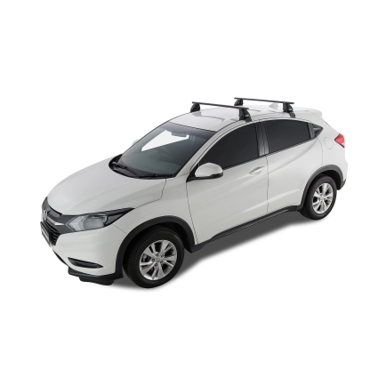 Euro 2500 Black 2 Bar Roof Rack | Rhino-Rack