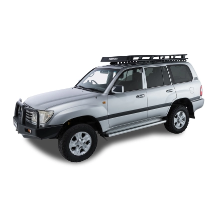 Rhino Rack JB0096 Pioneer Tray (2000mm x 1330mm) suits Toyota Land Cruiser 5dr 100 Series with Bare Roof (1998 to 2007) - Factory Point Mount