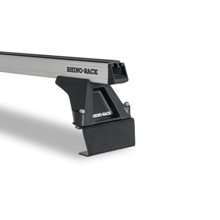 Rhino Rack JA1029 - Heavy Duty RLTF Silver 2 Bar Roof Rack for ISUZU F-Series 2dr 4dr Truck from 1986