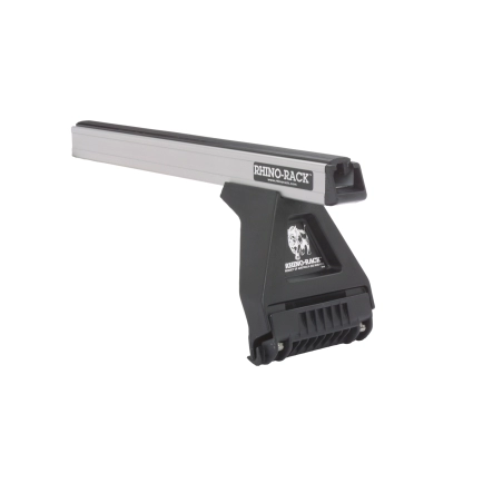 Rhino Rack JA0720 - Heavy Duty RL150 Silver 2 Bar Roof Rack for MITSUBISHI Pajero 5dr SUV from 1983