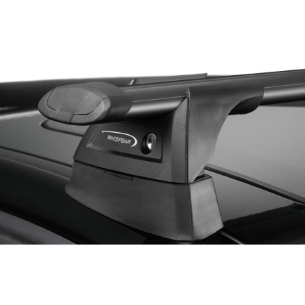 Yakima Aero ThruBar Black 1 Bar Roof Rack for Ford Ranger P703 2dr Ute with Bare Roof (2022 onwards) - Clamp Mount