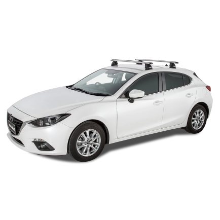 Vortex 2500 Silver 2 Bar FMP Roof Rack | Rhino-Rack