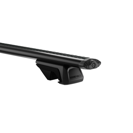 Rhino Rack JC-01567 Vortex RX Black 2 Bar Roof Rack for Suzuki Jimny FJ 3dr SUV with Raised Roof Rail (1998 to 2018) - Raised Rail Mount