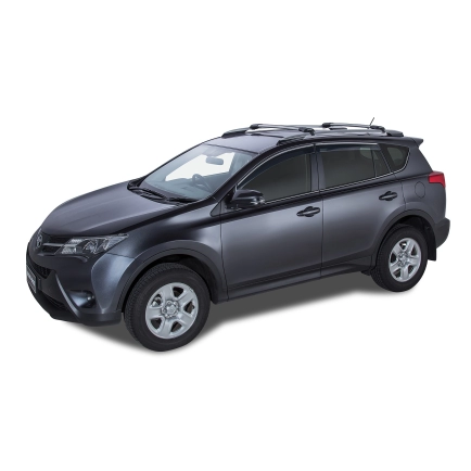 Vortex Stealthbar Silver 2 Bar Roof Rack | Rhino-Rack