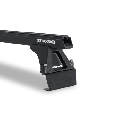 Rhino Rack JA1021 - Heavy Duty RLTF Black 2 Bar Roof Rack for ISUZU F-Series 2dr 2dr Truck from 1986