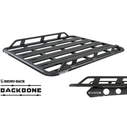 Rhino Rack JC-01260 Pioneer Tradie (1328mm x 1236mm) with Backbone for ISUZU D-Max 4dr Ute with Factory Mounting Point (2020 onwards)