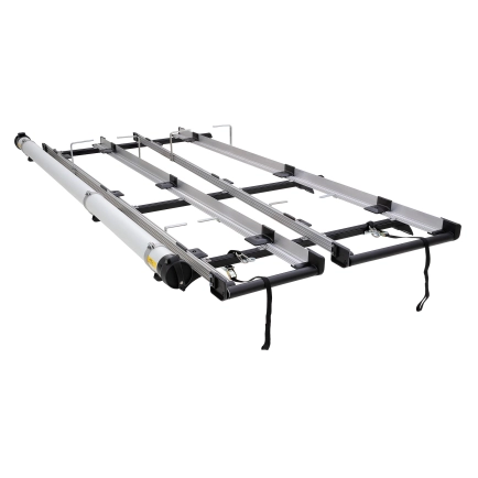 Rhino Rack JC-00917 - Multislide Double 3.0m Ladder Rack System with Conduit for HYUNDAI iLoad 2dr Van from 2008