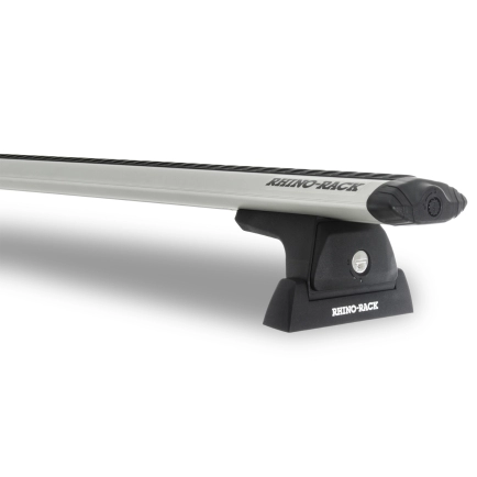 Rhino Rack JA7938 - Vortex RLT600 Ditch Mount Silver 1 Bar Roof Rack for RAM 1500 4dr 4dr Ute from 2011