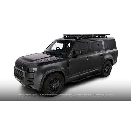 Rhino Rack JC-01934 Pioneer 6 Platform (2100mm x 1240mm) with Backbone for Land Rover Defender 130 Gen2 5dr SUV with Factory Fitted Track (2023 onwards) - Track Mount