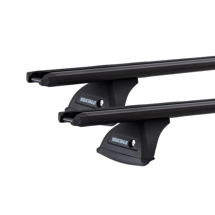 Yakima LockNLoad TrimHD Black 2 Bar Roof Rack for RAM 1500 4dr Ute with Bare Roof (2019 onwards) - Clamp Mount