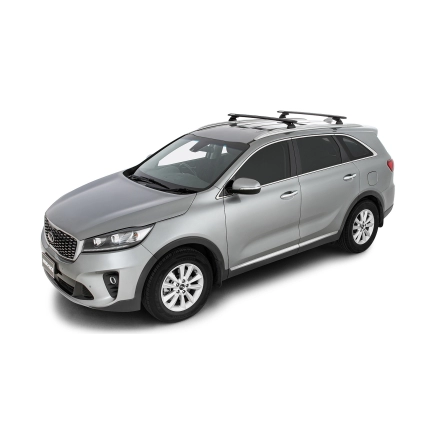 Rhino Rack JC-00016 - Vortex RCL Black 2 Bar Roof Rack for KIA Sorento 5dr SUV from 2015