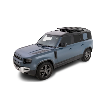 Rhino Rack JC-01413 Pioneer Platform (1328mm X 1236mm) with RCL Legs for Land Rover Defender 110 Gen2 5dr SUV with Factory Fitted Track (2020 onwards) - Factory Point Mount