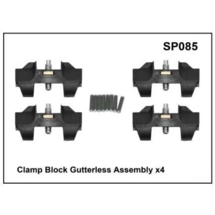 SP085 Roof racks galore yakima prorack pro rack whispbar spare parts clamp block gutterless assembly mounts