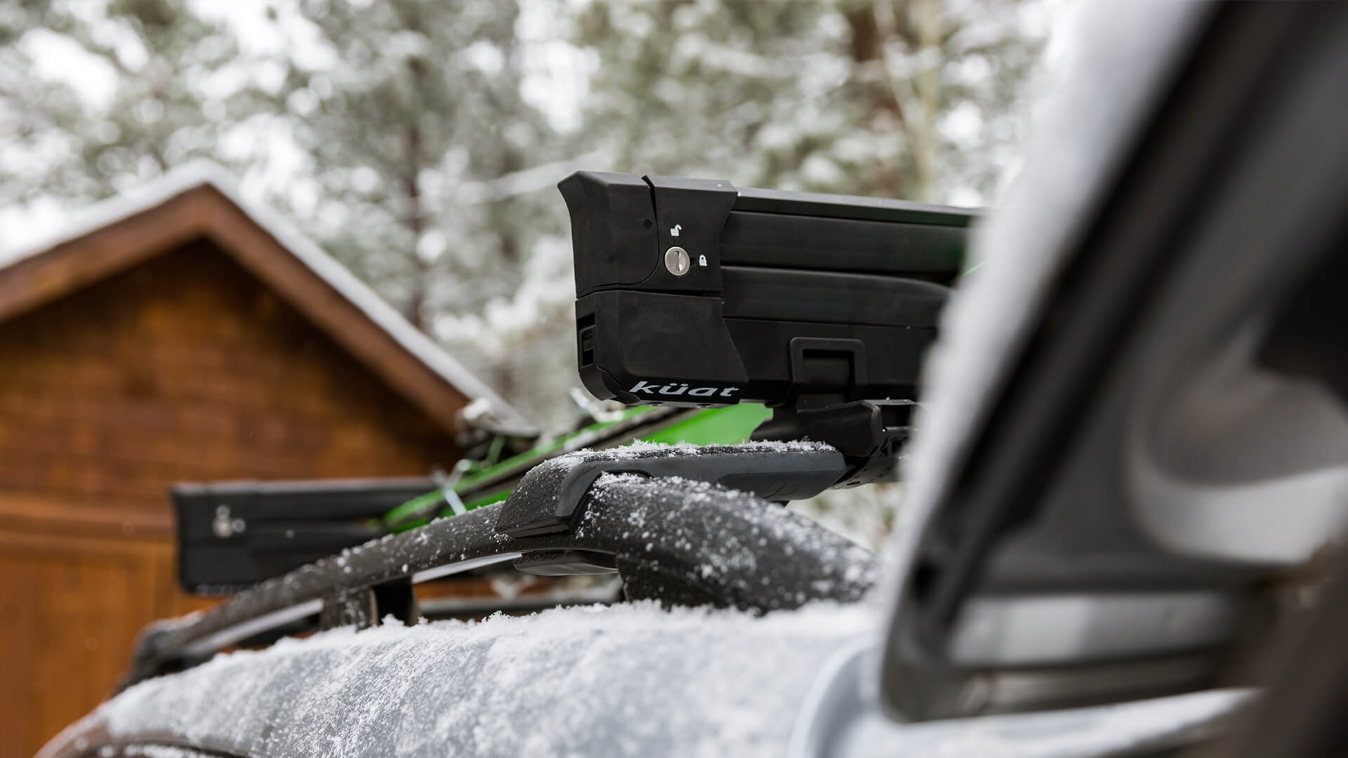 Kuat Switch 6 - Clamshell Flip Down Ski Rack - 6 Ski - SWR6B - View 3