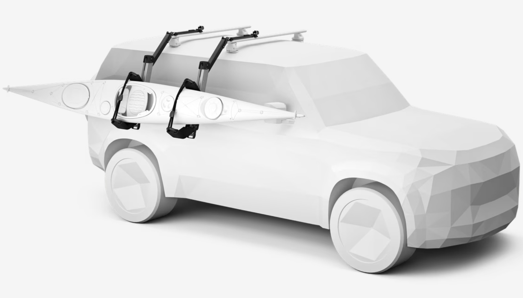 Thule Hullavator Pro Kayak Carrier - 898005 - View 1