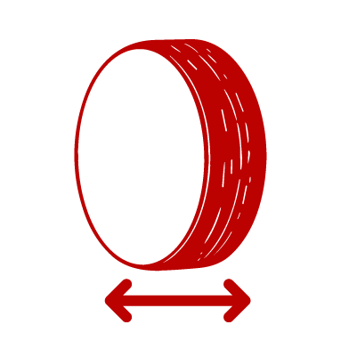 Max Tyre Width