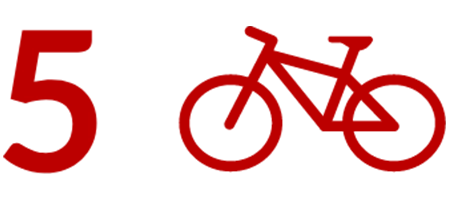 5 Bikes