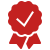 Certificate Tick Icon